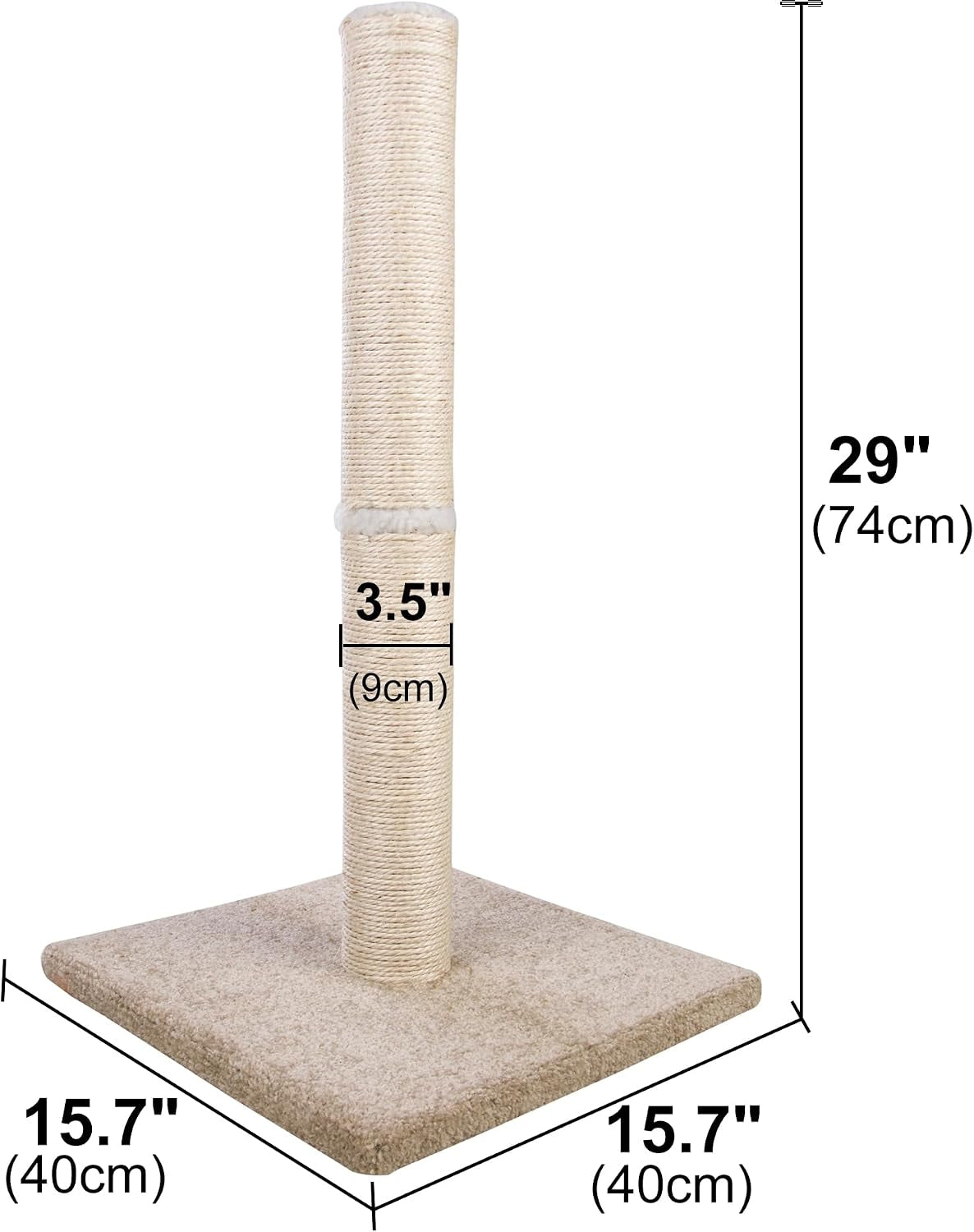 cat-scratching-post-carpet-tall-big-sisal-rope-cat-scratch-pole-for-cats-and-kittens-stable-carpeted-heavy-base-beige-yellow