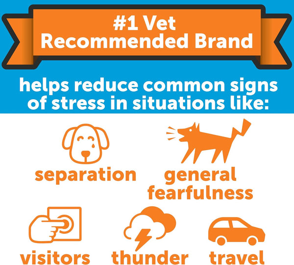 Thunderease Pheromone Calming Spray for Dogs | Drug Free and Easy to Use. Reduce Anxiety during Travel, Vet Visits, Boarding. Powered by Adaptil.2