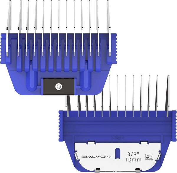 Stainless Steel A5 Wide Guide Comb – Metal Attachment for A5 Wide Blades, Compatible with Wahl KM, Andis, Oster, Heiniger – Smooth & Durable Grooming Guard (6Mm - 1/4")10