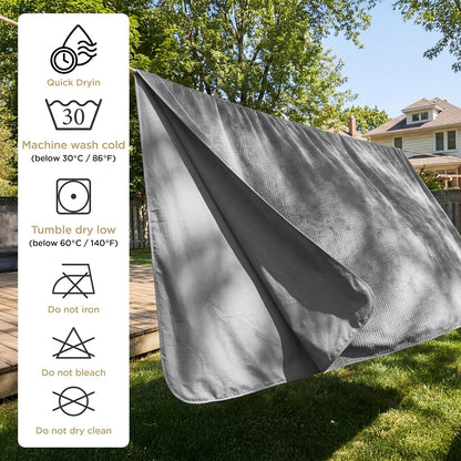 Bedsure Waterproof Couch Cover for Dogs Washable - Waterproof Blanket for Large Dogs Couch Sofa Bed Cozy, Lightweight Furniture Protector for Pet Cat Quick Drying, Ash Grey, 52X82In5