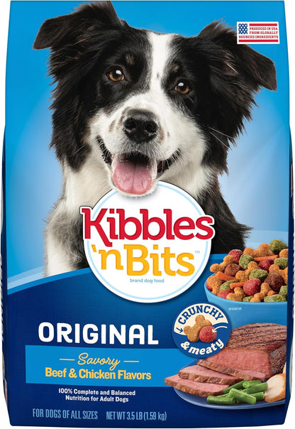 Kibbles 'N Bits Original Savory Beef & Chicken Flavor Dry Dog Food, 31 Pound Bag12