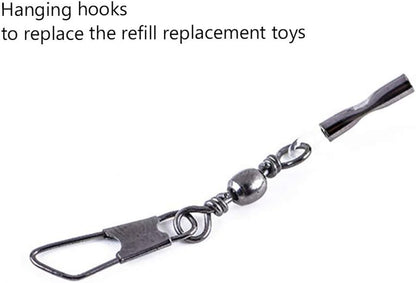 Retractable Cat Wand - Interactive 3-Section Teaser Toy, Fishing Pole Exerciser for Cats and Kittens (Replacement Not Included)4