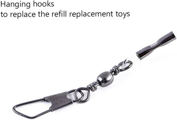 Retractable Cat Wand - Interactive 3-Section Teaser Toy, Fishing Pole Exerciser for Cats and Kittens (Replacement Not Included)4