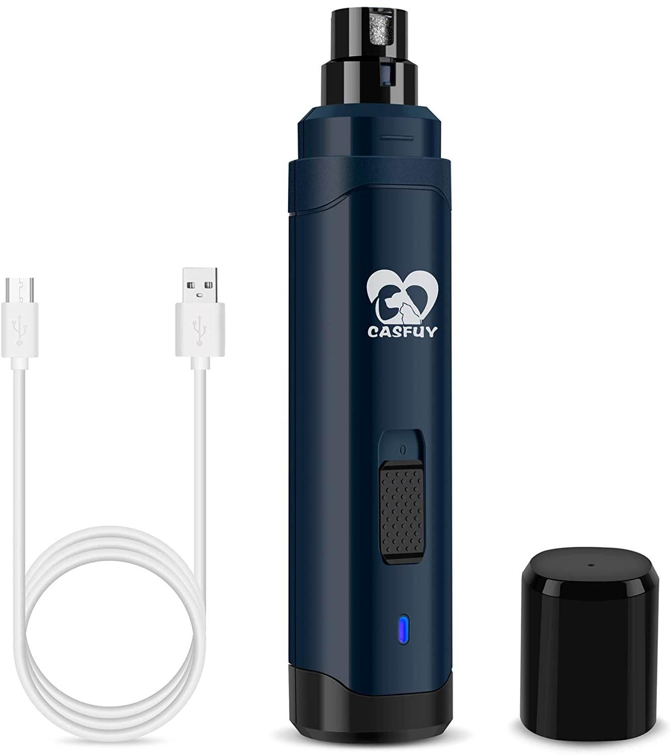 casfuy-dog-nail-grinder-upgraded-professional-2-speed-whisper-quiet-electric-pet-nail-trimmer-painless-paws-grooming-smoothing-for-small-medium-large-dogs-cats-dark-blue