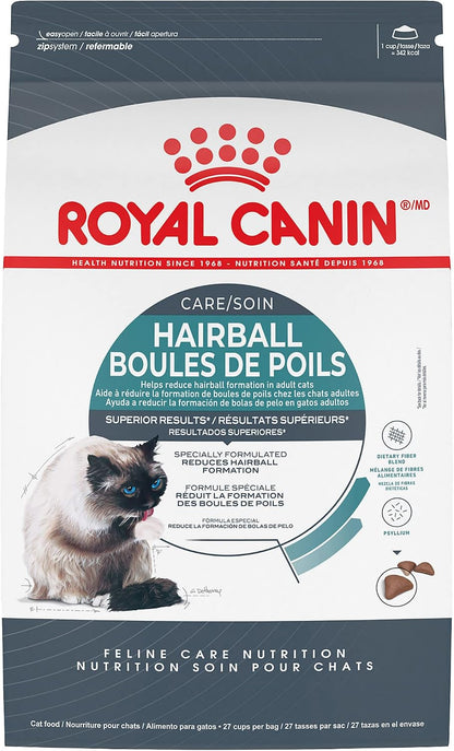 Royal Canin Feline Care Nutrition Hairball Care Adult Dry Cat Food, 6 Lb Bag13