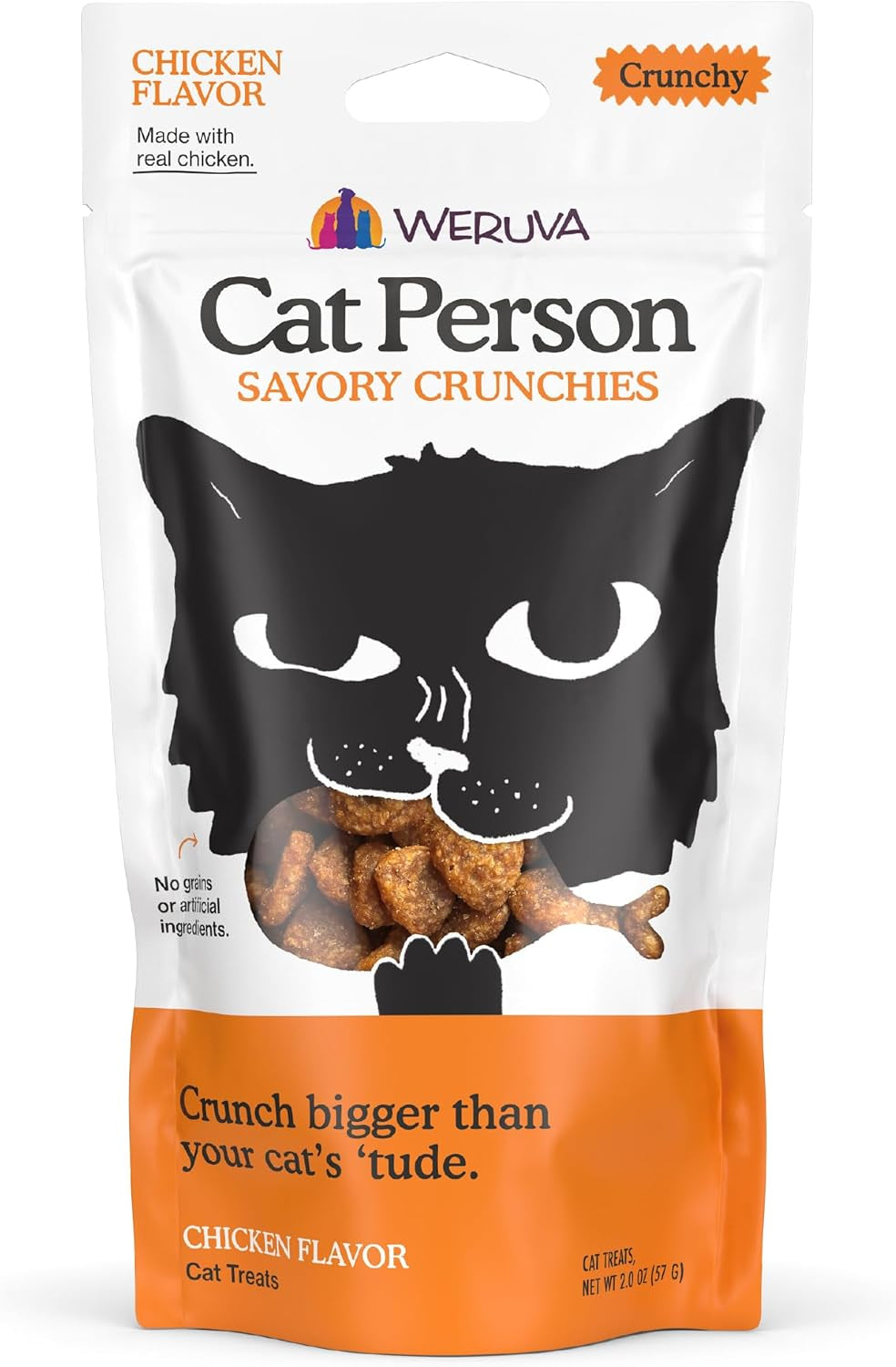 cat-person-chicken-savory-crunchies-cat-treats-2oz-bag
