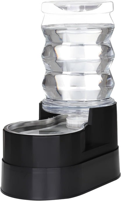 RIZZARI 8L Gravity Dog Water Dispenser: Stainless Steel Bowl Anti-Splash | Wide Mouth Easy Cleaning/ Dishwasher Safe/No Electricity Needed/ Filtered Fresh Water / Multi-Pet Homes26