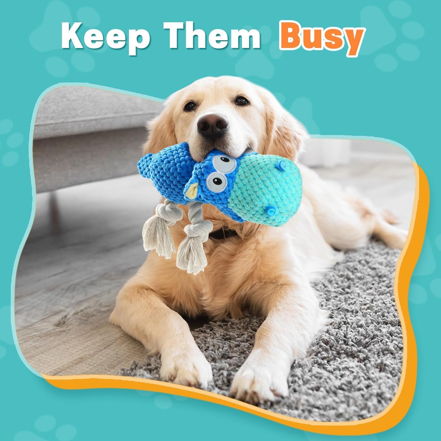 tooptate-hippo-squeaky-dog-toy-blue-medium-cute-plush-design-rope-legs-for-tugging-helps-keep-dogs-busy-suitable-for-small-medium-and-large-dogs
