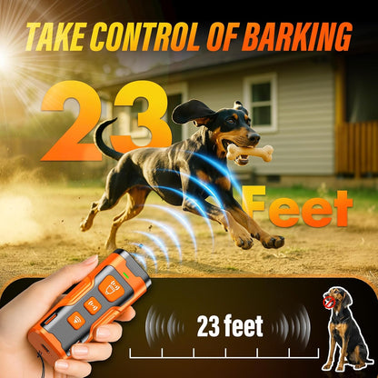 YUYQA Dog Bark Deterrent Device, 3X Ultrasonic anti Barking, 6 Training Modes 23 FT Range Barks No More Indoors Outdoors Behavior Correct Safe & Humane Rechargeable Compact Bark Control for Dogs3