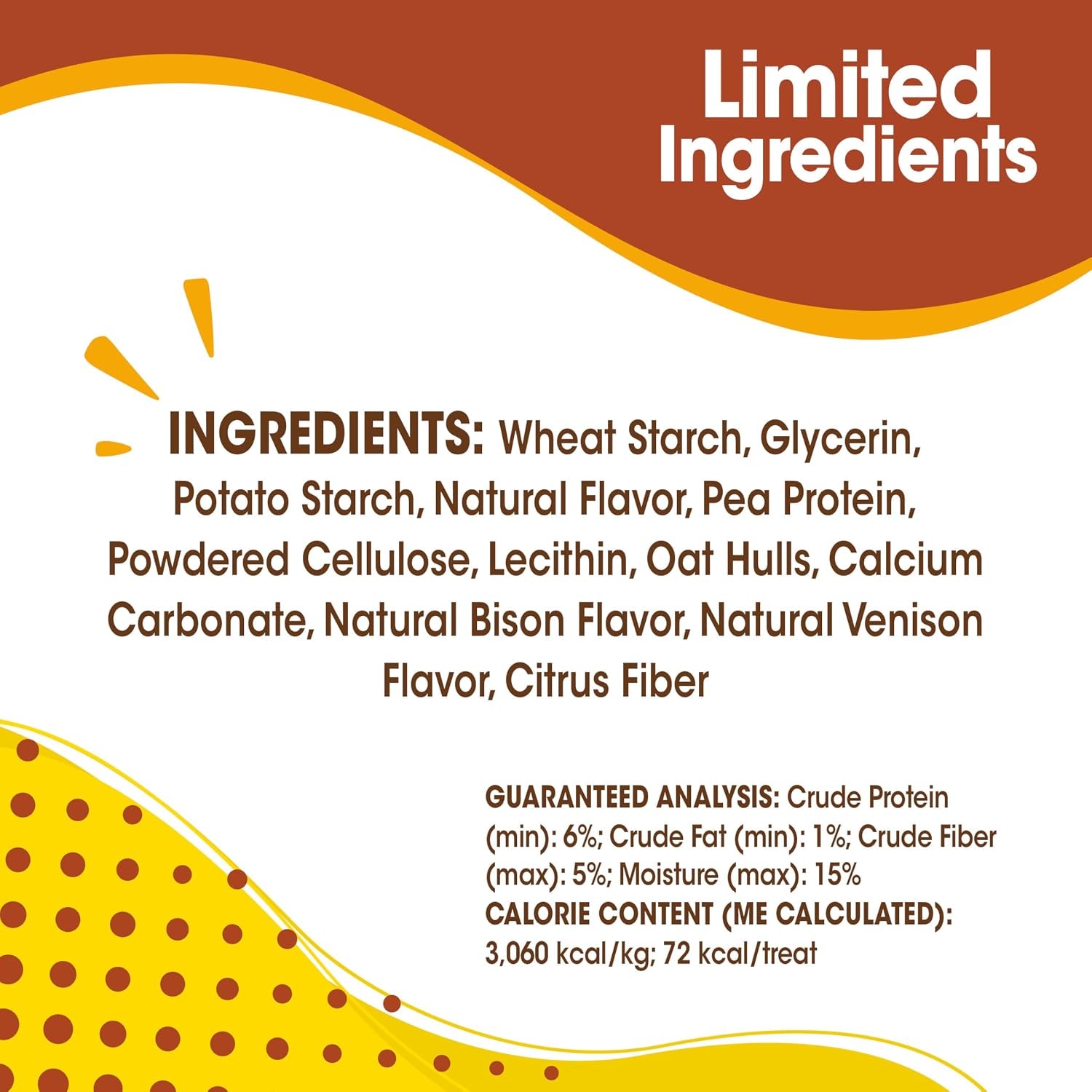 nylabone-nubz-wild-natural-dog-treats-bison-flavor-small-12-count-long-lasting-dog-chews-made-in-usa-limited-ingredients-highly-digestible-dog-dental-treats-for-small-dogs-up-to-30-lbs