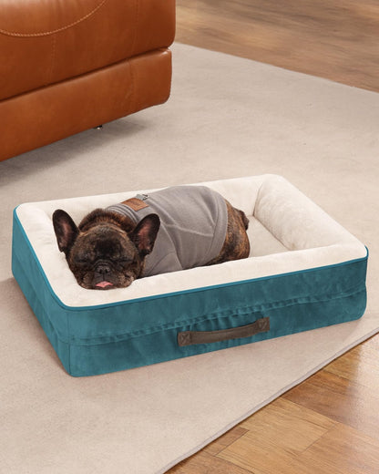 Upvilla Orthopedic Dog Bed XL, Four-Sided Dog Sofa, Washable Cover, Gray18