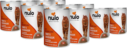 Nulo Turkey & Chicken Recipe Pate Wet Canned Cat Food, 12.5 Ounce (Pack of 12)1