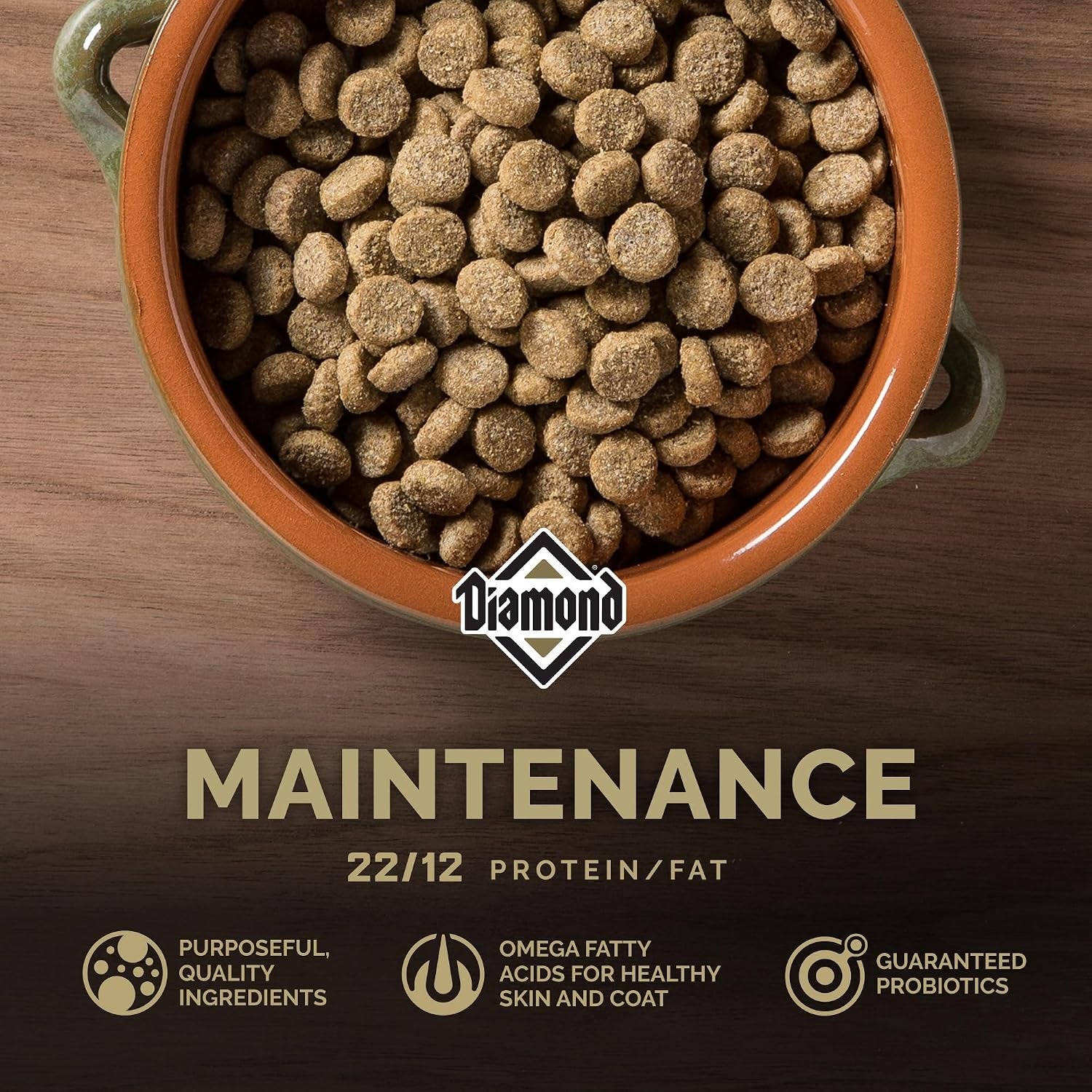 diamond-maintenance-adult-dry-dog-food-chicken-protein-40lb-for-moderately-active-dogs-omega-fatty-acids-help-support-healthy-skin-shiny-coat-guaranteed-probiotics