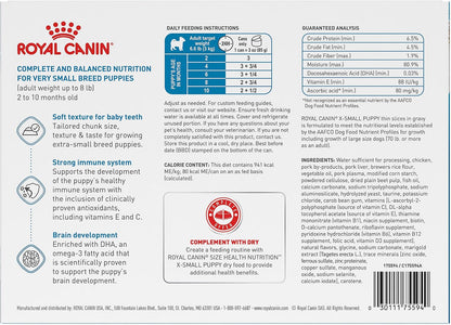 ROYAL CANIN Size Health Nutrition X-Small Puppy Thin Slices in Gravy Dog Food, 3 Oz (Pack of 12)2