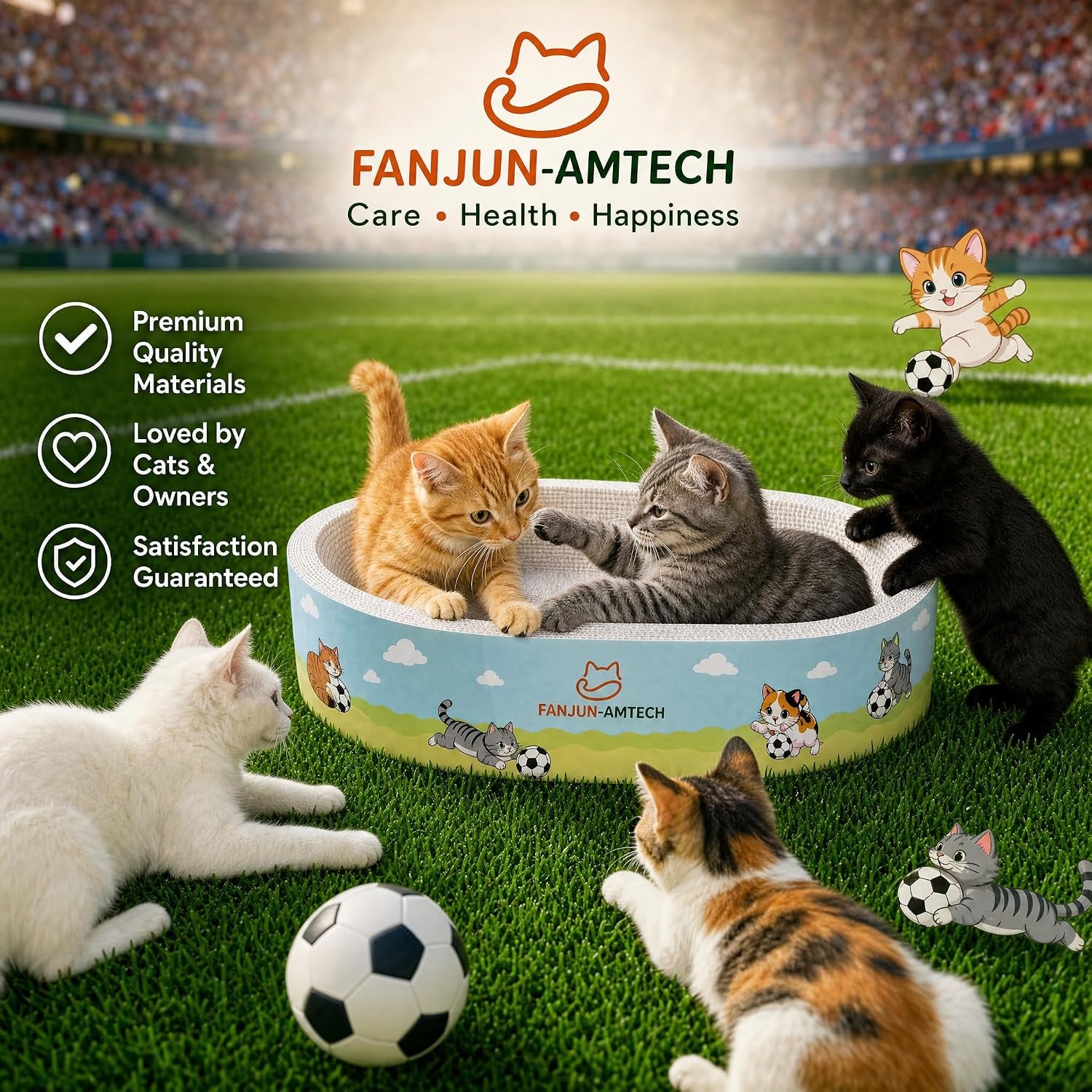 soccer-cat-scratcher-bed-no-mess-cat-scratching-pad-no-shed-cat-beds-and-scratch-pad-for-cats-plant-fiber-mess-free-cat-scratch-furniture-protector-stop-cats-eating-paper-craps
