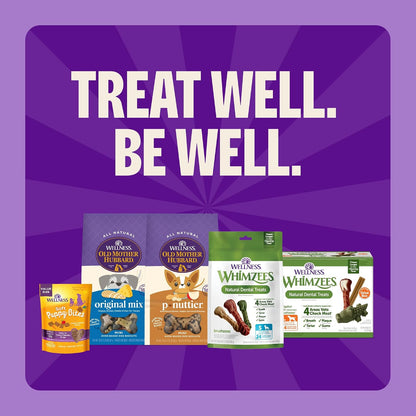 Wellness WHIMZEES Value Pack Natural Dog Dental Treat, Chews, Freshens Breath, Large Size, 50.9 Oz Box, 24 Count8