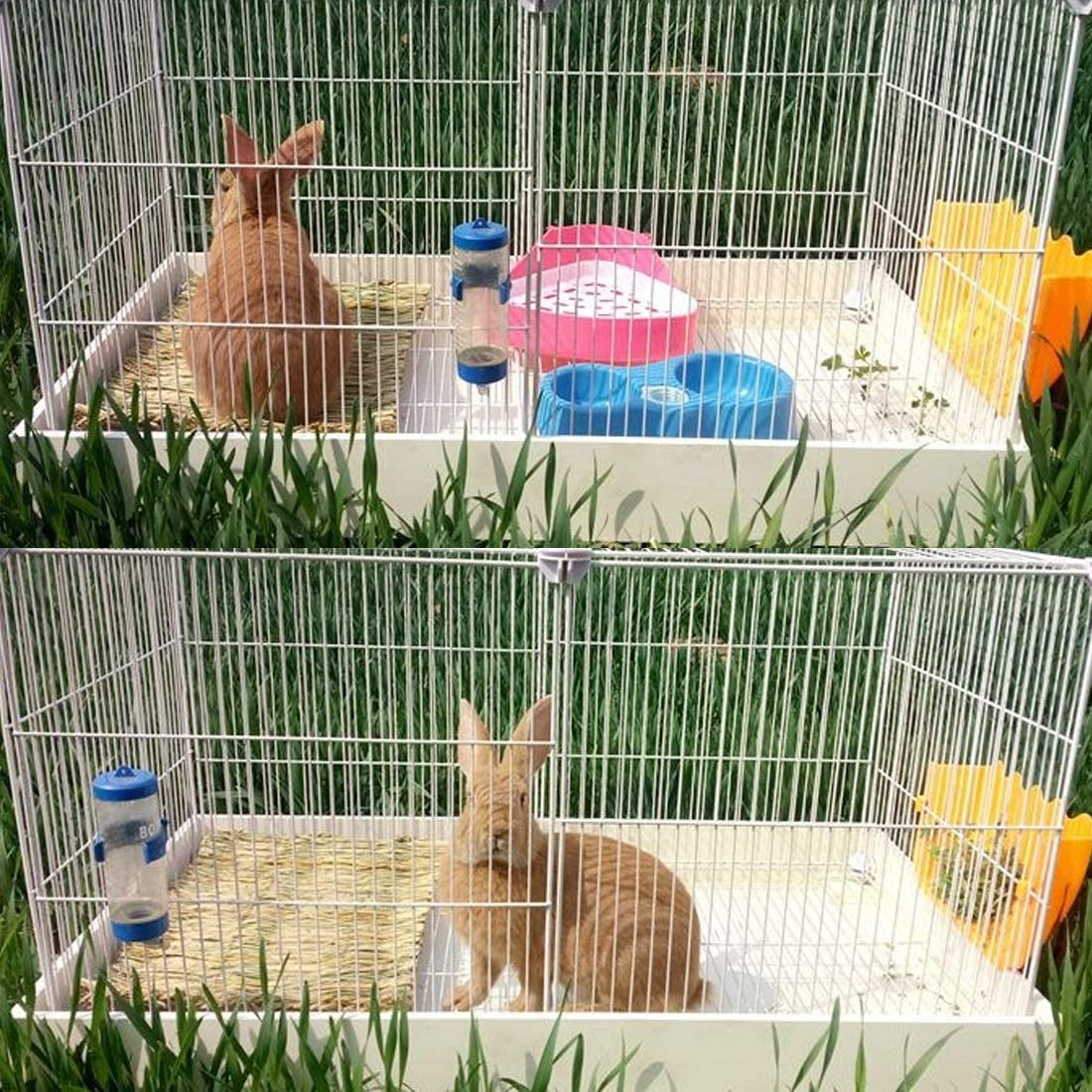 pinvnby-6-pack-rabbit-grass-mat-bunny-natural-straw-woven-bed-small-animal-cages-hay-nest-sleeping-chewing-nesting-and-toys-for-rabbits-guinea-pig-hamster-hedgehog-and-squirrel-bed-mat