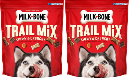 Milk-Bone Trail Mix Dog Treats, Real Beef & Sweet Potato Flavor, 20 Ounces | Made with Real Beef & Sweet Potato, Bite Sized Dog Treats in a Mix of Fun Shapes and Textures11
