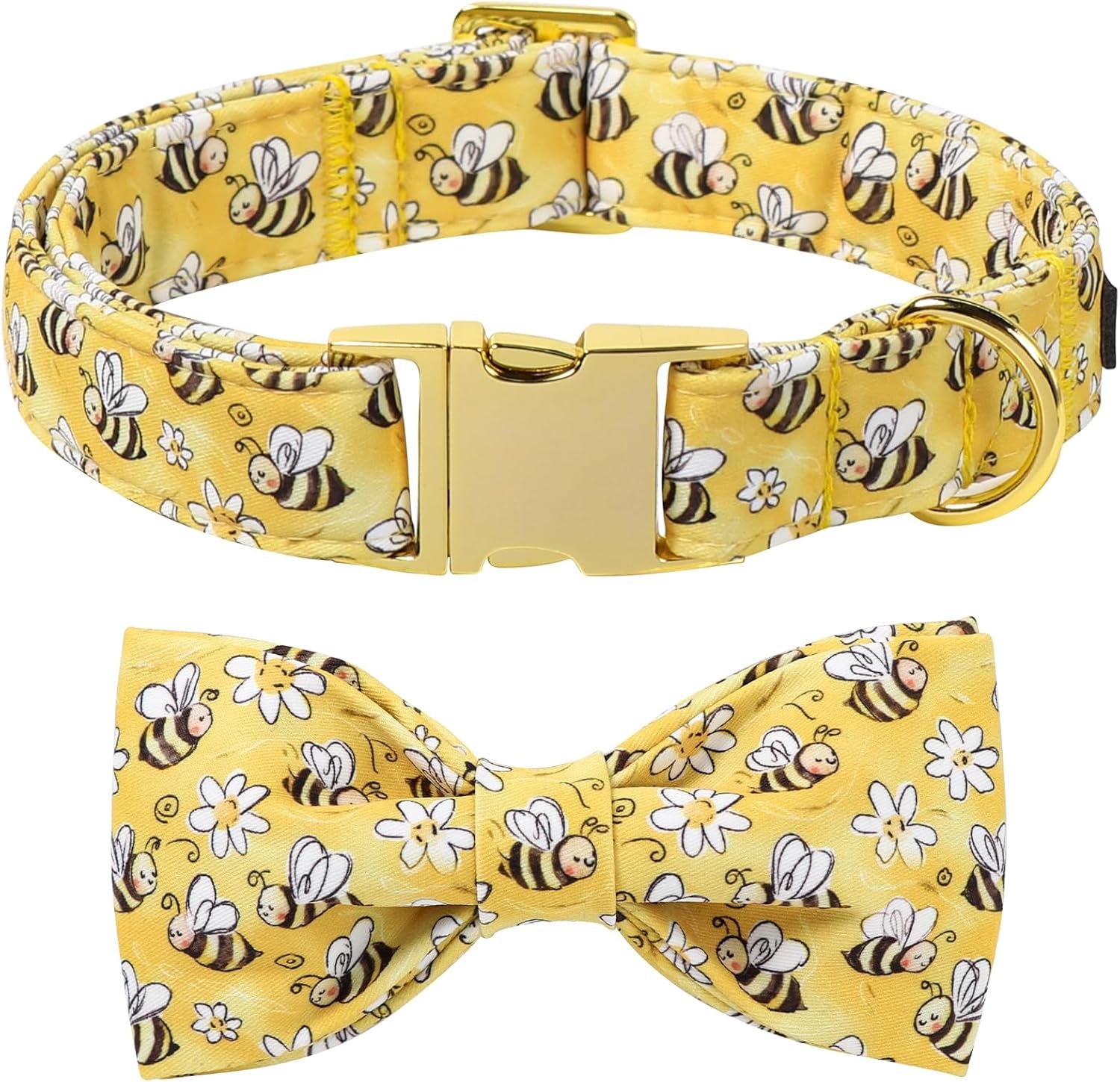 lionet-paws-boy-dog-collar-with-bowtie-comfortable-adjustable-cute-navy-blue-bow-tie-collar-for-male-dogs-gift-xlarge-neck-16-26-inches