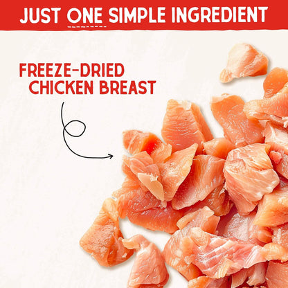 Stella & Chewy'S Freeze-Dried Raw Chicken Breast Dog Treats - Single Ingredient, No Additives - Premium Training Treats - Perfect for Picky Eaters - 2.75Oz Bag7