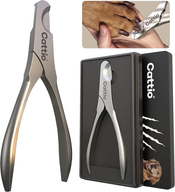 Dog Nail Clippers - All Steel Material, Built-In Spring,Heavy Duty Dog Nail Trimmer Full Metal Razor Sharp Professional for All Dogs Cats with Thick Toena,Dog Nail Trimmers8