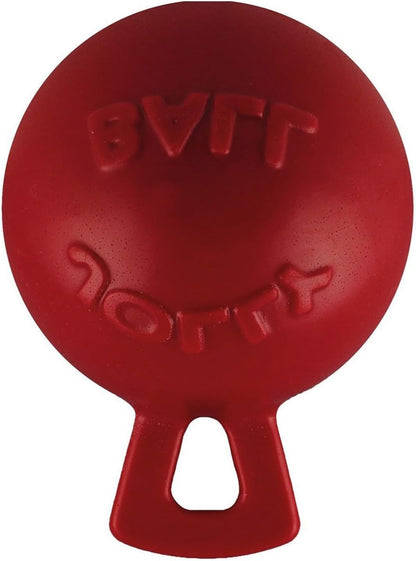Jolly Pets Tug-N-Toss Heavy Duty Dog Toy Ball with Handle, 8 Inches/Large, Red (408 RD)6