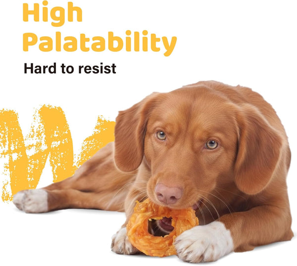 Ipaw 10 Pcs Value Pack Turkey Tendons Ring for Dog, All Natural Human Grade | Single Protein, Hypoallergenic, Grain Free, Rawhide Alternative Dog Treats, Us-Sourced Turkey4