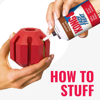 KONG Stuff-A-Ball - Durable Chew Toy for Dogs - Natural Rubber Dog Toy for Dental Health - Pet Toy for Chewing & Teeth Cleaning - Stuffable Toy for Dog Treats & Snacks - for Large Dogs5
