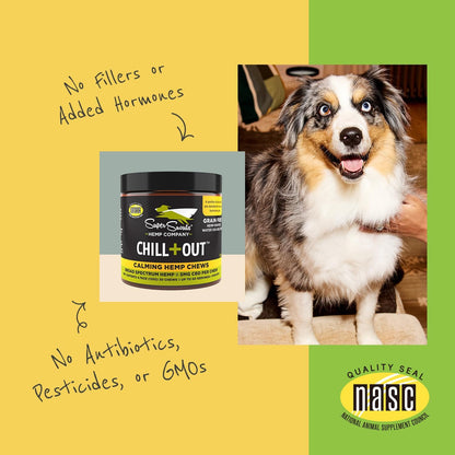 Chill + Out– 30 Soft Chews – Calming Chews for Dogs and Cats Help Maintain Your Pet’S Emotional Balance – Made in the USA5