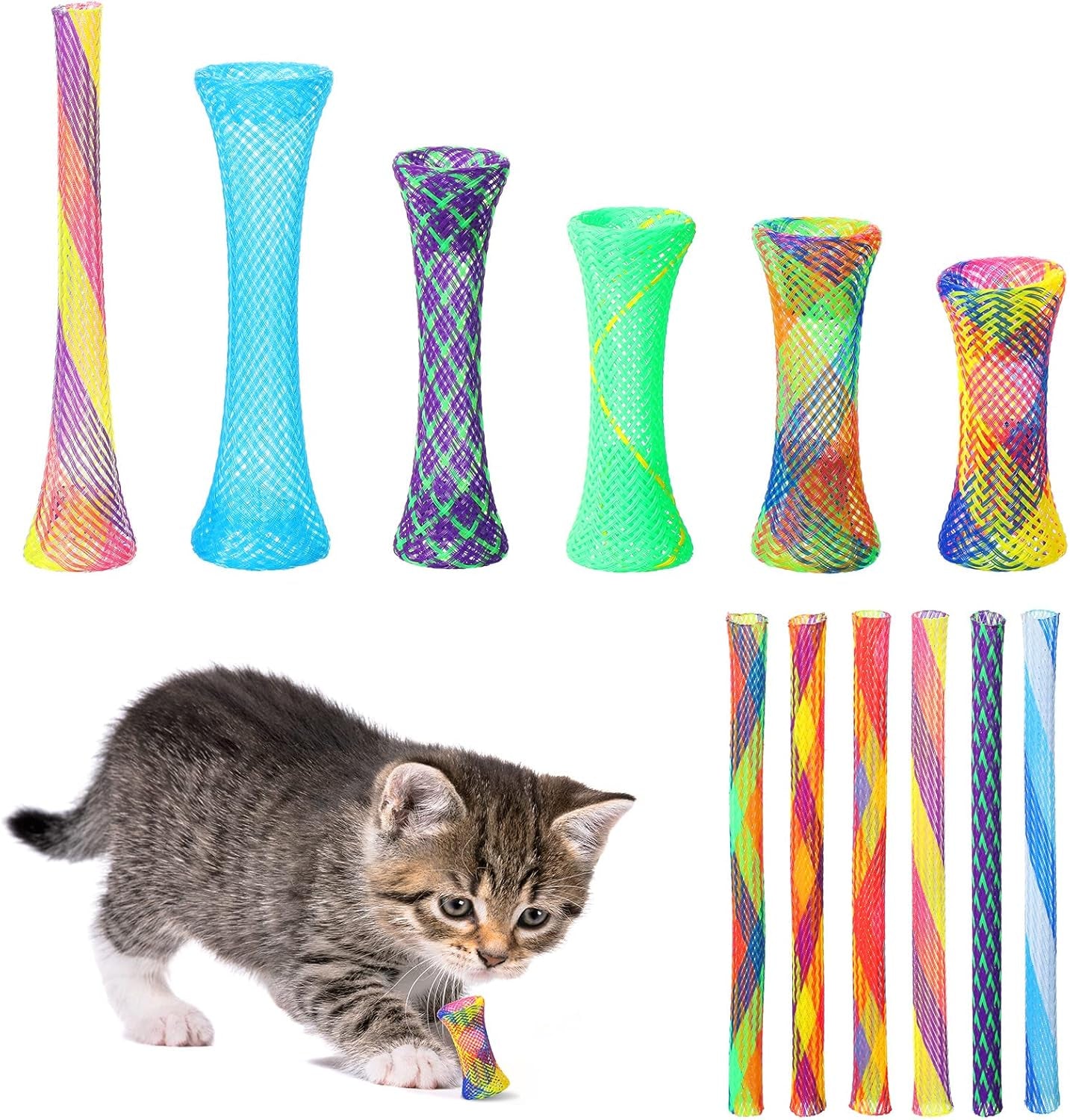 leitee-60-pcs-cat-spring-toys-kitten-tubes-indoor-interactive-chinese-finger-trap-cat-toys-plastic-coil-for-pet-hunt-scratchrandom-colors