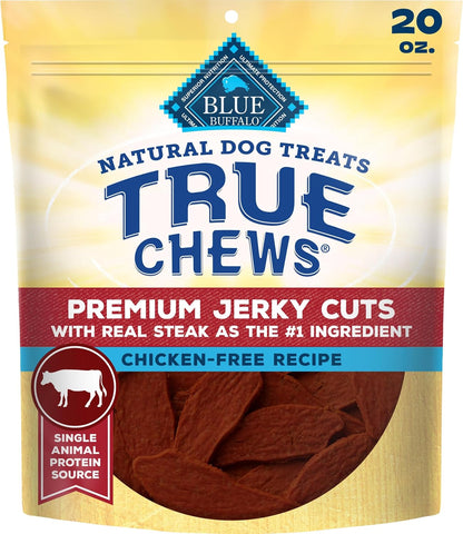 Blue Buffalo True Chews Premium Jerky Cuts Dog Treats with Natural Ingredients Chicken12