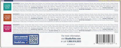 Blue Buffalo Wilderness Wild Delights High Protein Grain Free, Natural Adult Meaty Morsels Wet Cat Food, Chicken & Turkey, Chicken & Trout, Chicken & Salmon 3-Oz Cans (12 Count - 4 of Each Flavor)2