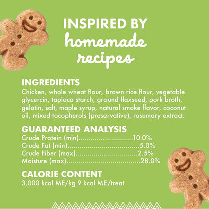 Buddy Biscuits Softies 6 Oz. Bag, Soft & Chewy, Natural Roasted Chicken Flavor Dog Treats, Oven Baked in the USA3