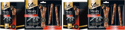 Sheba Meaty Tender Sticks Cat Treats, Chicken, Salmon, & Tuna, 70 Count | Chicken, Tuna & Salmon Flavor, Real Meat, Healthy Fats & Fatty Acids, Essential Amino Acids, Soft Texture, No Artificial Dyes15