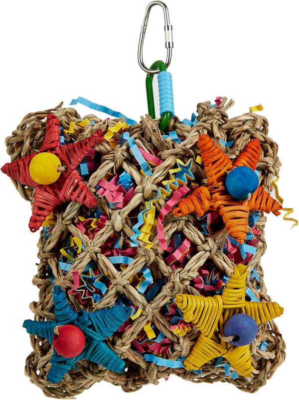 Super Bird Creations SC208 Foraging Toy - Ideal for Small Animals - Fun & Entertaining Animal Toy - Pickin’ Pocket Design - Made with Safe Components - 5” X 3” X 7.5”1