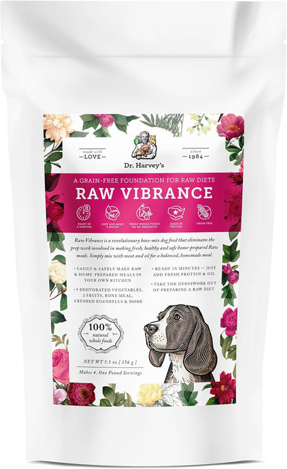 Dr. Harvey'S Raw Vibrance Dog Food Base Mix (6 Lb) | Dehydrated - Grain Free - Foundation for Raw Diet10