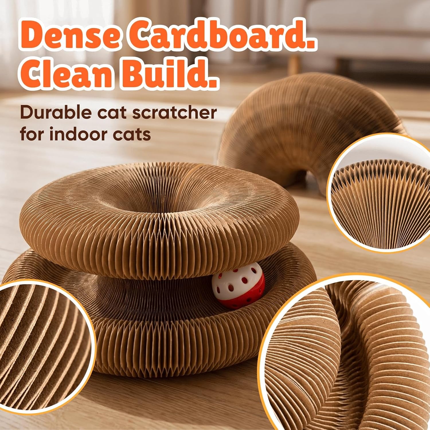 kitty-kurlz-interactive-cat-toy-cardboard-cat-scratcher-collapsible-ball-track-with-bell-for-indoor-cats-reversible-scratch-ring-play-chase-and-lounge