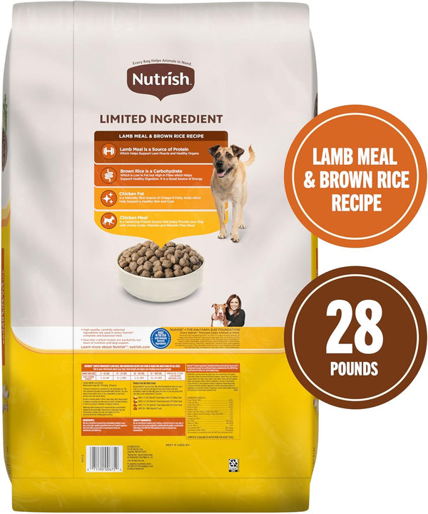 Nutrish Limited Ingredient Dry Dog Food, 28 Lb. Bag, (Rachael Ray)3