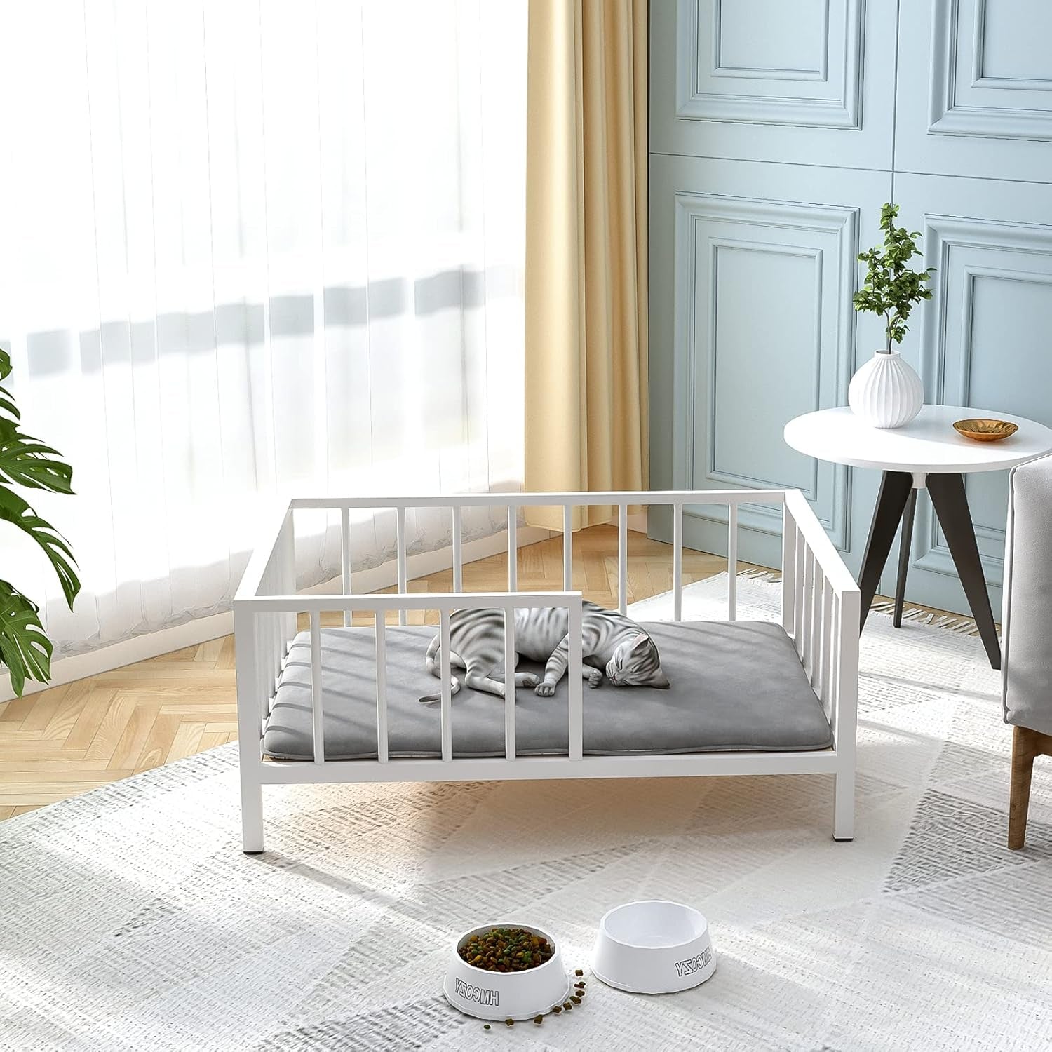 oschf-dog-bed-with-rails-elevated-pet-metal-bed-frame-with-solid-wood-board-and-washable-soft-mat-for-medium-dog-indoor-or-outdoor-use-25-2-x-37-8-white