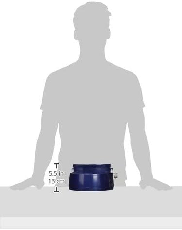 Coastal Pet Bergan Auto-Wata - Outdoor Dog & Cat Water Dispenser - Automatic Water Bowl for Pets - Made from Durable, Bpa-Free Plastic - Self-Watering Cat & Dog Bowl - Navy, 48 Ounces3