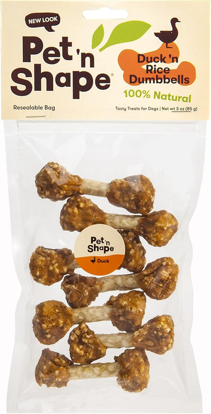 Pet 'N Shape Chik 'N Rice Dumbbells - Natural Dog Treats, Chicken, 1 Pound11