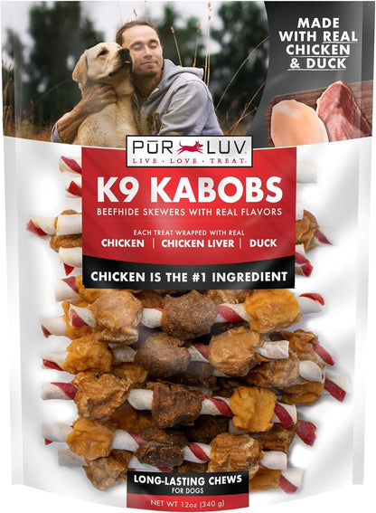 Pur Luv Chicken Jerky Dog Treats, Made with 100% Real Chicken Breast, 16 Ounces, Healthy, Easily Digestible, Long-Lasting, High Protein, Satisfies Dog'S Urge to Chew13