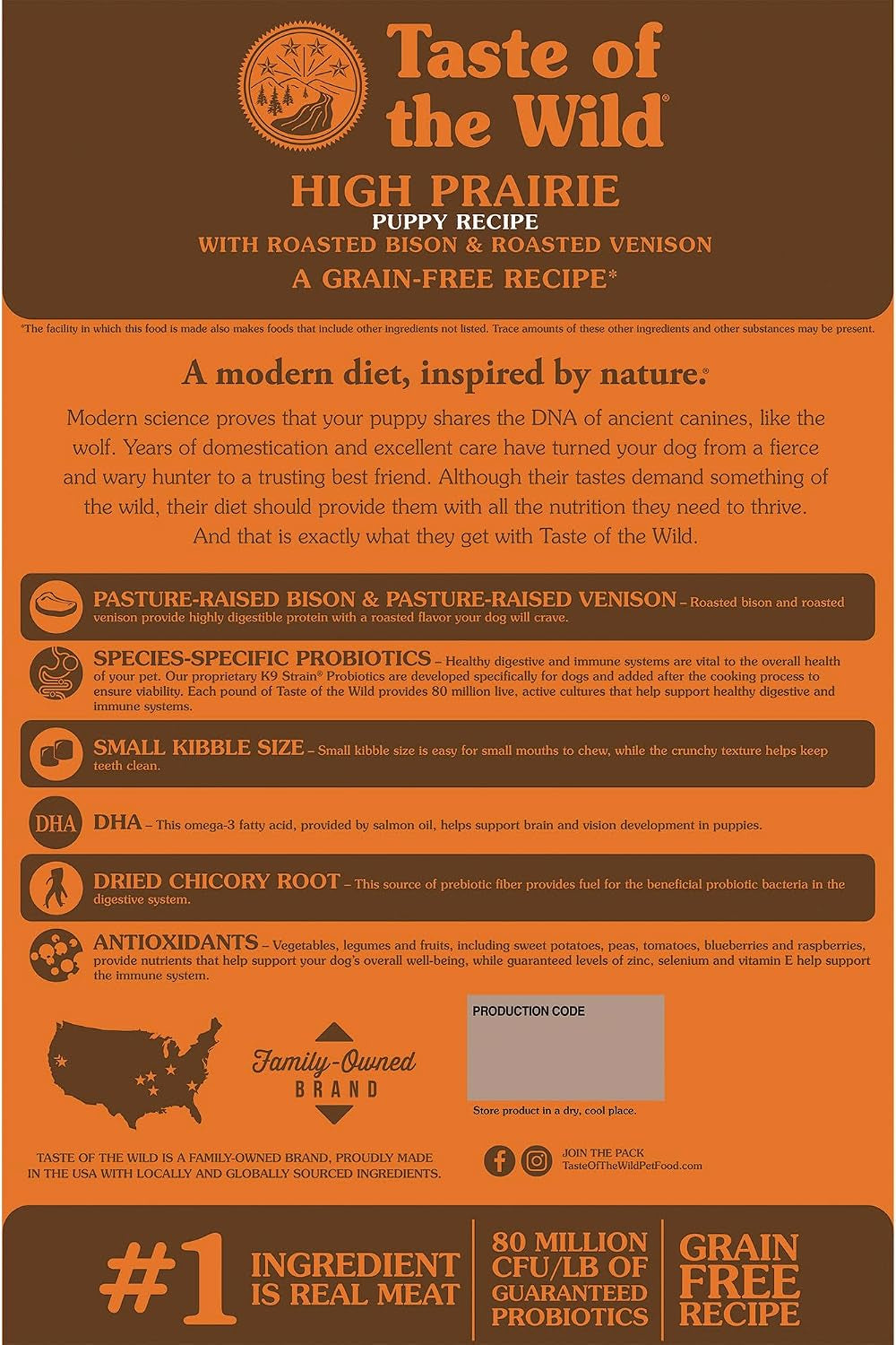 taste-of-the-wild-high-prairie-grain-free-dry-dog-food-with-roasted-bison-and-venison-for-puppies-28lb-puppy-adult-senior-dogs-grain-free-recipe-nutrient-dense-to-help-support-peak-health-guaranteed-dha-probiotics