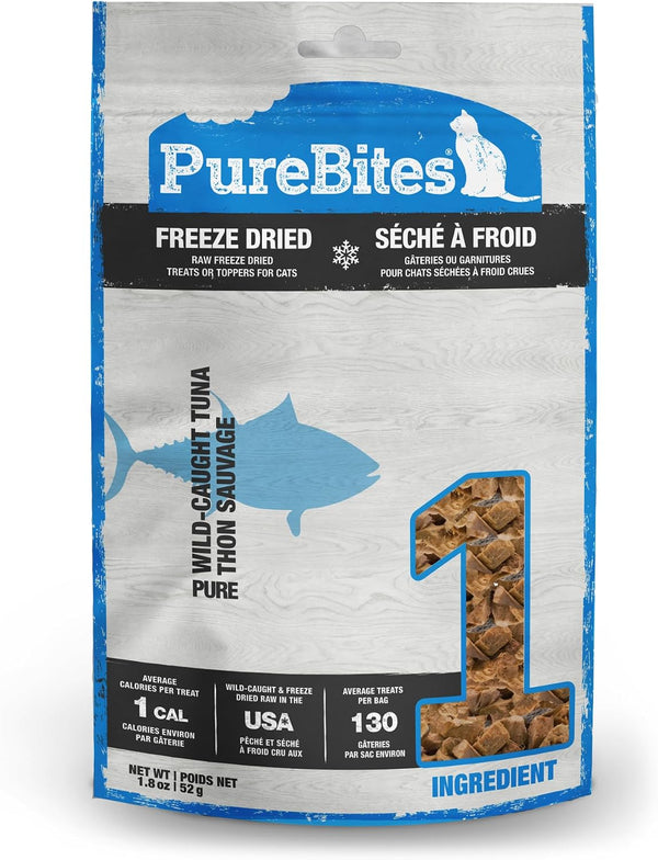 Purebites Tuna Freeze Dried Cat Treats, 0.88Oz | 25G - Value Size9