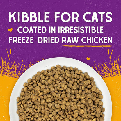 Stella & Chewy'S Raw Coated Cat Food - High Protein, Grain-Free Kibble with Cage-Free Chicken - Premium Digestive Support with Probiotics - Natural Small Kibble - Perfect for Picky Eaters - 10 Lb Bag5