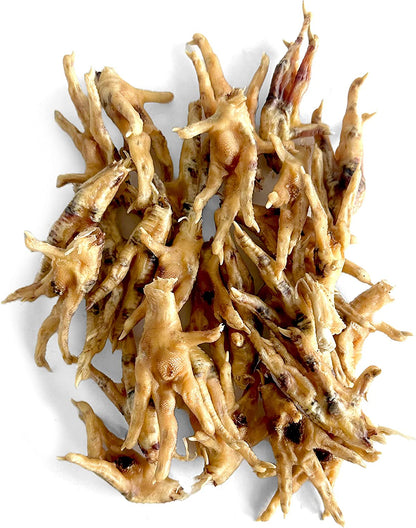 Chicken Feet Dog Treats, Raised & Made in USA (30-Pack), Dehydrated Chicken Feet, All Natural Dog Chews & Dog Snacks | Crunchy Texture, Naturally Dehydrated, Rich in Glucosamine, Supports Joint Health, Made in the USA9