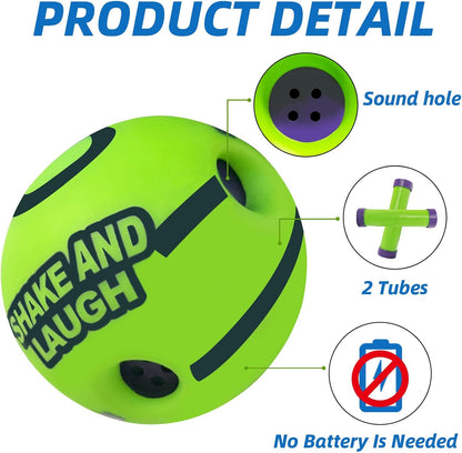 Dog Toys Ball, Interactive, M, 3.46 in (8.8 Cm) | Shaking with Gibbering Sound, for Training & Herding2