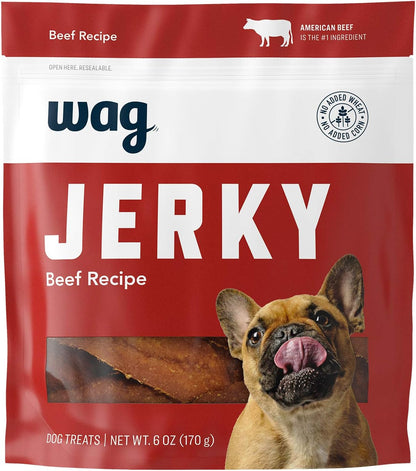 Amazon Brand - Wag Soft & Tender American Jerky Dog Treats – Beef Recipe (24 Oz)11