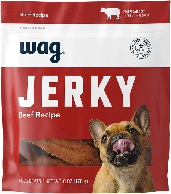 Amazon Brand - Wag Soft & Tender American Jerky Dog Treats – Beef Recipe (24 Oz)11