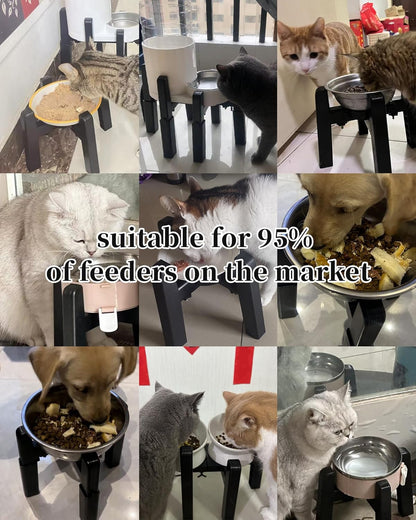 CZPET Dog Water Dispenser Stand, Pet Automatic Feeder Holder, Stand Only | Elevated Pet Water & Food Bowl for Medium Dogs, Stable and Anti-Slip Raised Bowl7